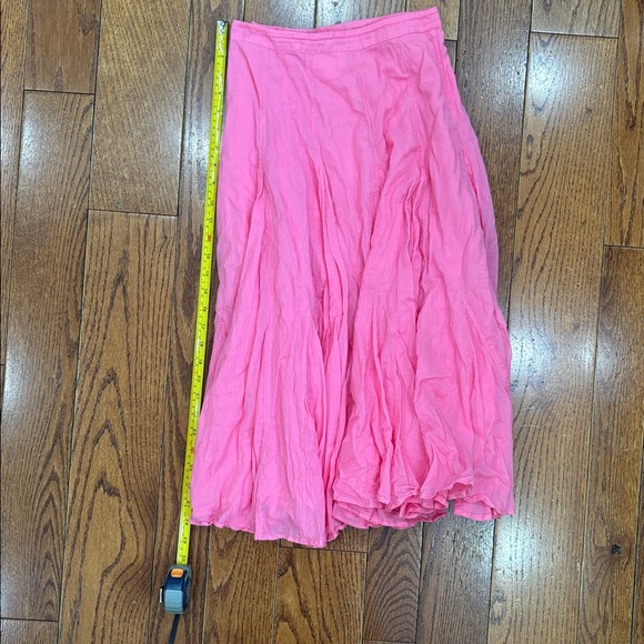 Anthropologie Pink Skirt size 0 - Picture 7 of 7